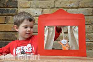manualidades materiales reciclados teatro