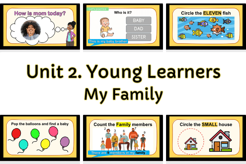 Unit 2 my family ready to use no prep ppt for english teachers online