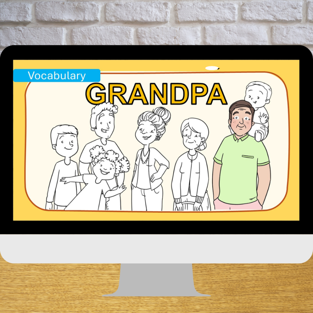 online esl curriculum my family ready made young learners grandpa