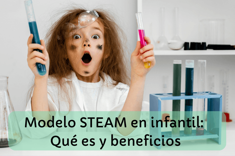 Modelo STEAM en educación infantil: qué es y beneficios