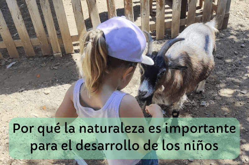 beneificos de la naturaleza en la infancia