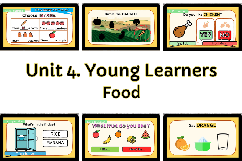 online curriculum for teachers esl english FOOD
