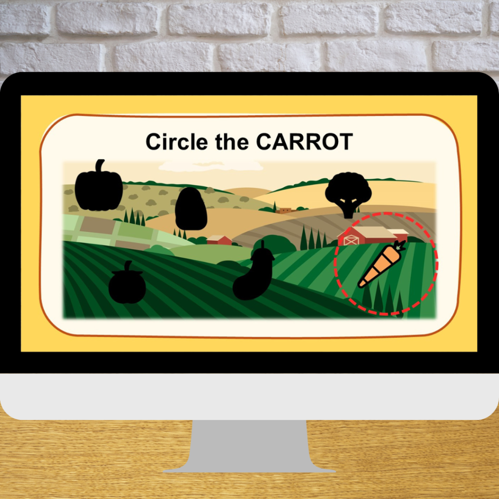 Online English Young Learners Curriculum vegeteables